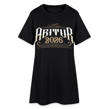 Abitur 2026 - Robe T-shirt Femme - noir - Devant