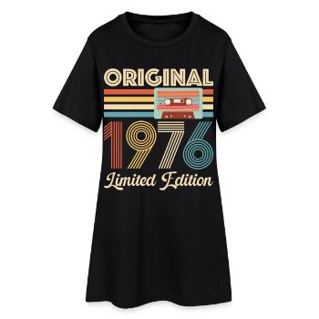 50th Birthday 50 Years 1976 Birthday Gift - Women’s T-Shirt Dress - black - Front