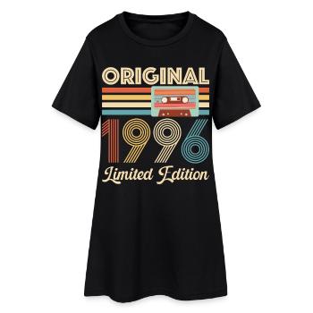 30th Birthday 30 Years 1996 Birthday Gift - Women’s T-Shirt Dress - black - Front