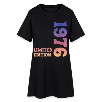 Vintage 1976 - Women’s T-Shirt Dress - black - Front