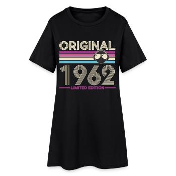 Original 1962 Édition Limitée - Robe T-shirt Femme - noir - Devant