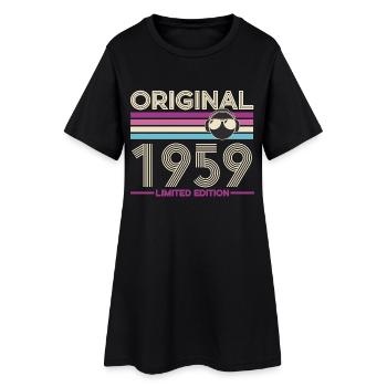 Original 1959 Édition Limitée Retro - Robe T-shirt Femme - noir - Devant