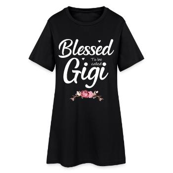 Fier d’être appelé Gigi Shirt - Robe T-shirt Femme - noir - Devant