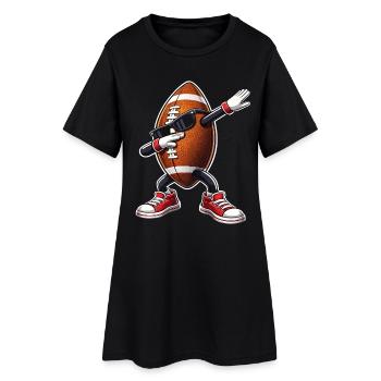 American Football Dabbing - Women’s T-Shirt Dress - black - Front