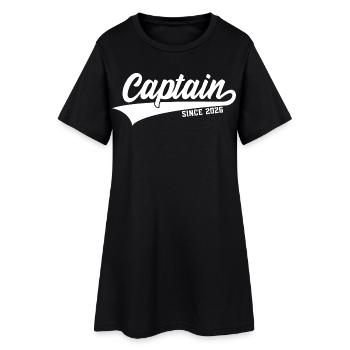 CAPITAINE DEPUIS 2026 KAPITÄN - Robe T-shirt Femme - noir - Devant