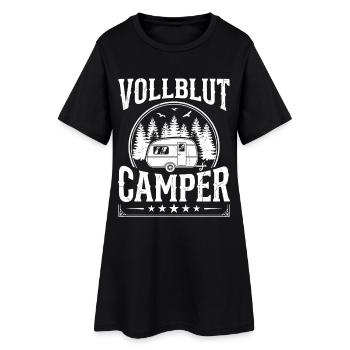 Chemise Caravan Camper pour les vrais fans de camping - Robe T-shirt Femme - noir - Devant