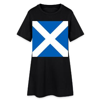 Montrez vos couleurs – Écosse - Robe T-shirt Femme - noir - Devant