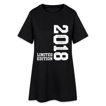 8th Birthday 2018 Limited Edition Boy Girls - Women’s T-Shirt Dress - black - Front