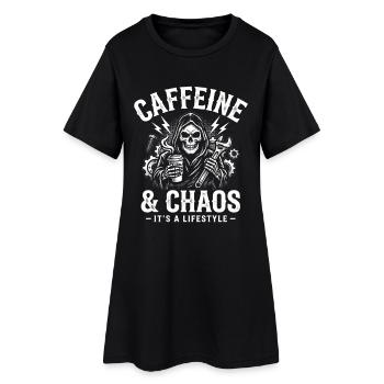 Conception humoristique mécanique pour les amateurs de mécanique - Robe T-shirt Femme - noir - Devant