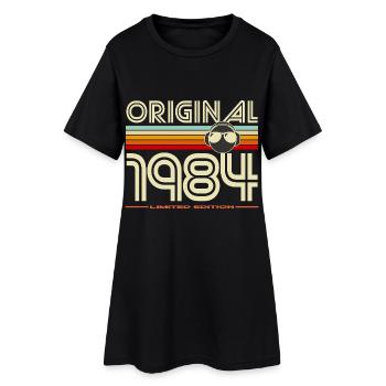 Original 1984 Édition Limitée - Robe T-shirt Femme - noir - Devant