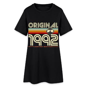 Original 1992 Retro Edition - Women’s T-Shirt Dress - black - Front