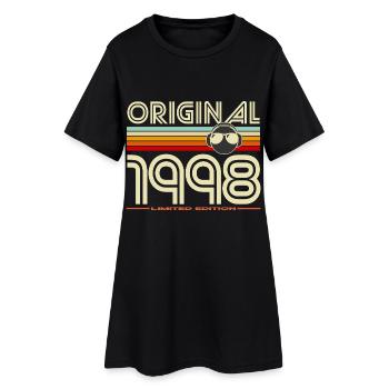Original 1998 Édition Rétro - Robe T-shirt Femme - noir - Devant