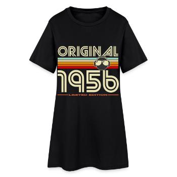 Original 1956 Retro Édition Limité - Robe T-shirt Femme - noir - Devant