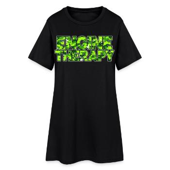 Camouflage de la thérapie moteur pour la vraie mécanique - Robe T-shirt Femme - noir - Devant