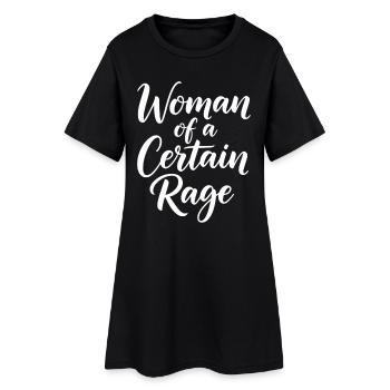 Femme d’une certaine rage Don pour les femmes fortes - Robe T-shirt Femme - noir - Devant