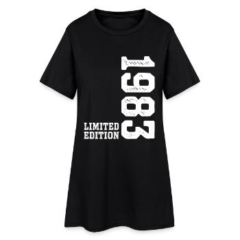 43e anniversaire 1983 Édition limitée Homme Femme - Robe T-shirt Femme - noir - Devant