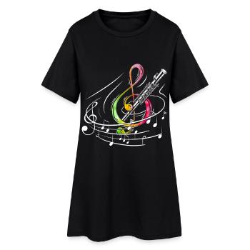 Marimbiste Musicien de percussion de pratique - Robe T-shirt Femme - noir - Devant