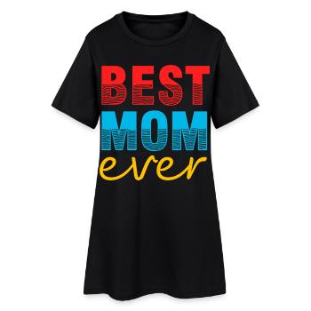 Meilleur t-shirt cadeau de maman de tous les temps - Robe T-shirt Femme - noir - Devant
