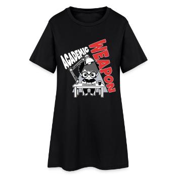 Étudiant Academic Weapon Révisions Manga - Robe T-shirt Femme - noir - Devant