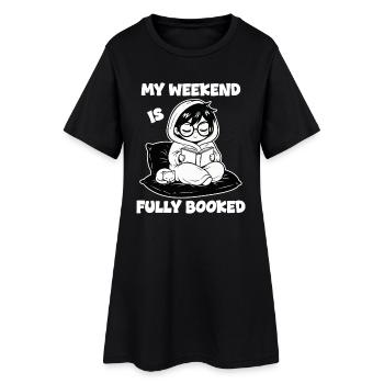 Reader Book Fully Booked Manga - Women’s T-Shirt Dress - black - Front