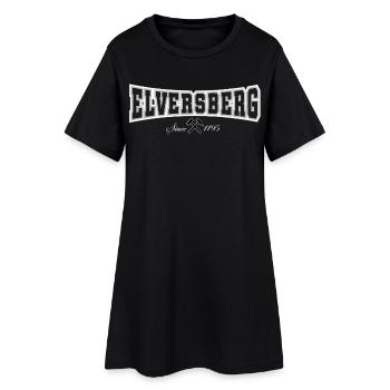 Elversberg - Robe T-shirt Femme - noir - Devant