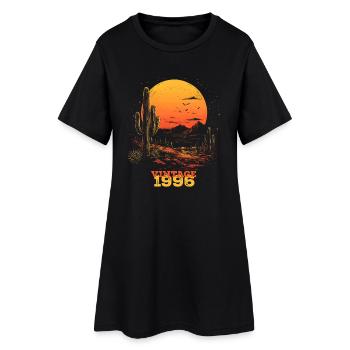 Millésime 1996 - Robe T-shirt Femme - noir - Devant
