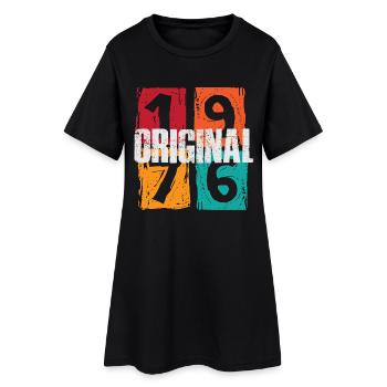 Millésime 1976 - Robe T-shirt Femme - noir - Devant