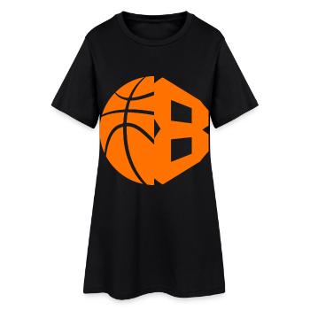 NON. 8 BASKETBALL NUMÉRO 8 BASKETBALL 8E ANNIVERSAIRE - Robe T-shirt Femme - noir - Devant