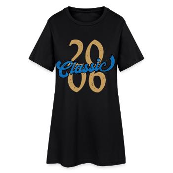 Millésime 2006 - Robe T-shirt Femme - noir - Devant