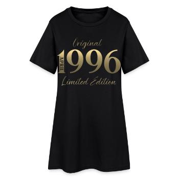 30. Geburtstag Geschenk Mann Original April 1996 - Frauen T-Shirt-Kleid - Schwarz - Vorne
