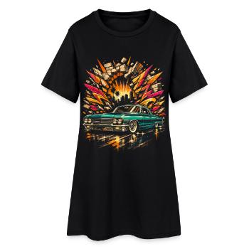 Lowrider Auto - Robe T-shirt Femme - noir - Devant