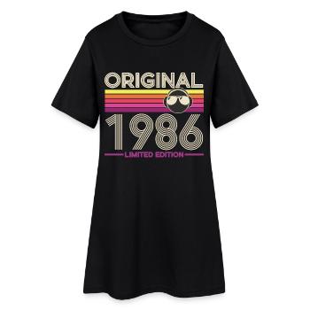 Original 1986 Limited Edition - Women’s T-Shirt Dress - black - Front