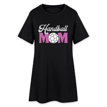 Maman de handball - Robe T-shirt Femme - noir - Devant