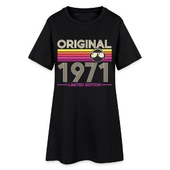 Original 1971 Retro Limited Edition - Robe T-shirt Femme - noir - Devant