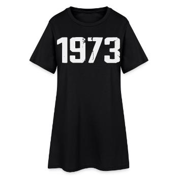 Légendaire depuis 1973 Vintage 1973 Retro 1973 - Robe T-shirt Femme - noir - Devant