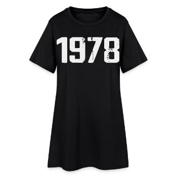 Légendaire depuis 1978 Vintage 1978 Retro 1978 - Robe T-shirt Femme - noir - Devant