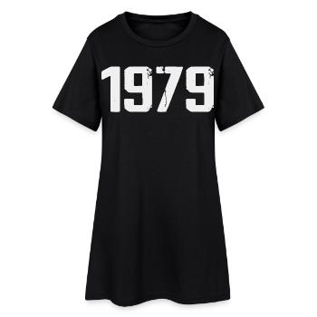 Légendaire depuis 1979 Vintage 1979 Retro 1979 - Robe T-shirt Femme - noir - Devant