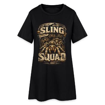 Escouade de Sling Tarentula - Robe T-shirt Femme - noir - Devant