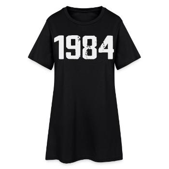 Légendaire depuis 1984 Vintage 1984 Retro 1984 - Robe T-shirt Femme - noir - Devant