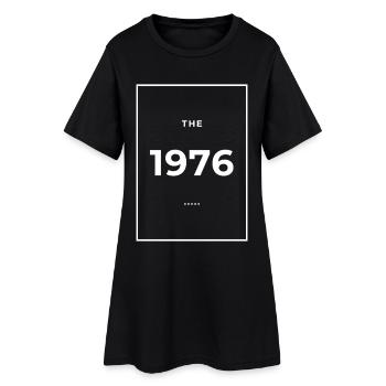 1976 - Légendaire depuis 1976 Édition Limitée 1976 - Robe T-shirt Femme - noir - Devant