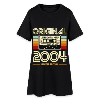 Original 2004 Limited Cassette - Women’s T-Shirt Dress - black - Front