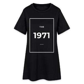 1971 - Légendaire depuis 1971 Édition Limitée 1971 - Robe T-shirt Femme - noir - Devant
