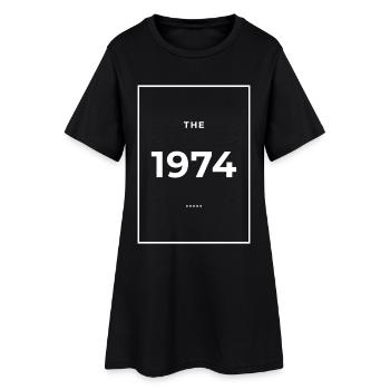 1974 - Légendaire depuis 1974 Édition Limitée 1974 - Robe T-shirt Femme - noir - Devant