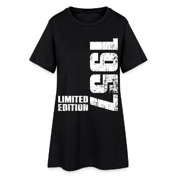 Cadeau d'anniversaire 69 ans 1957 Homme Femme - Robe T-shirt Femme - noir - Devant