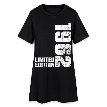 64-jähriges Geburtstagsgeschenk von 1962 - Frauen T-Shirt-Kleid - Schwarz - Vorne