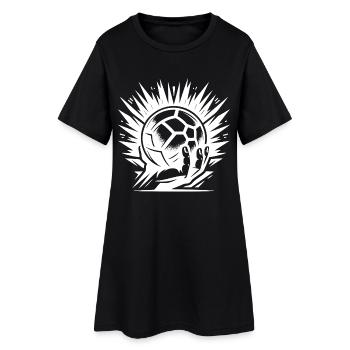 Handball - Robe T-shirt Femme - noir - Devant