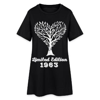 Millésime 1963 - Robe T-shirt Femme - noir - Devant
