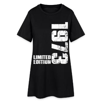 53 Year Old 1973 Birthday Gift Man Woman - Women’s T-Shirt Dress - black - Front