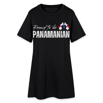 Proud Panamanian, I love Panama - Women’s T-Shirt Dress - black - Front