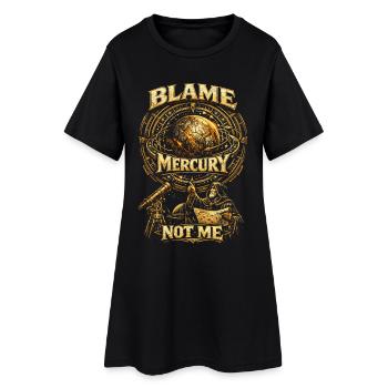 L’astronome astronomique blâme Mercure, pas moi - Robe T-shirt Femme - noir - Devant